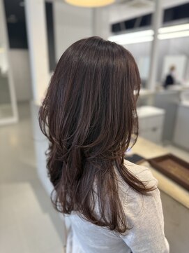 ゴットラトゥール(GOTTO LATOUR) つやつやチョコレートブラウンのレイヤースタイル☆