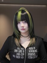 ルル 表参道(lulu.) レイヤー/ウルフカット/ハイトーン/暖色カラー/デザインカラー