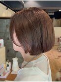 ナチュラル丸みボブ【阪急梅田】