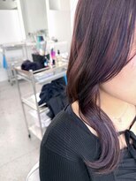 イロウ 山口どうもん店(IROW)&nbsp;ブリーチなしで作るラベンダーブラウン