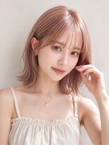 ソース 堺東(SOURCE)&nbsp;透明感ハイトーン♪ピンクベージュ