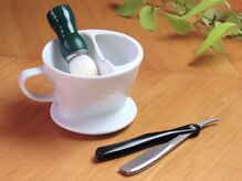 タイム(Thyme)の雰囲気（理容室ならではのシェービングができます。）