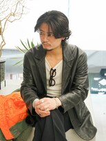 クラスコウベ 三宮店(Krass kobe)&nbsp;ミディアムウルフパーマ【上野　竜司】
