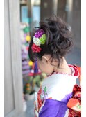 七五三参り（７歳）ヘアセット&着付け