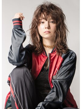 アズーア ヘアーアンドスパ(azure hair&spa) ボサかわウェットミディ　 モード