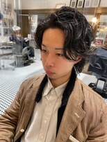 ブリランチン アイチダイガクマエ(Brilliantine Aichidaigakumae) KingGnu常田さん風♪スパイラルパーマ☆