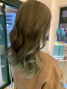 ネオヘアー 曳舟店(NEO Hair) スカイブルーcolor