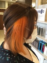 クリーム(CREAM) イヤリングオレンジ