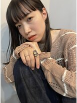 ヌーク(NUUK)&nbsp;ワイドバングストレート