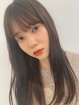 フラミューム 三島(flammeum)の写真/【カット+縮毛矯正¥7100】ワガママ女子の味方《flammeum》がついに三島駅に登場!!高技術×低価格を叶える★