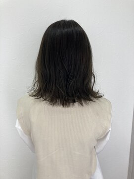 シエル 立川店(CIEL) 【CIEL 佐藤】カーキアッシュ　外ハネボブ