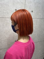 ヘアサロン ドットプラス 町田店(dot. plus) ブリーチ×オレンジ