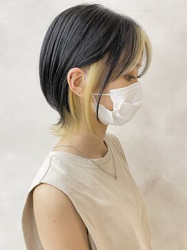 ユーフォリア 銀座(Euphoria) ウルフ/ウルフカット/ ウルフボブ/インナーカラー担当岩崎