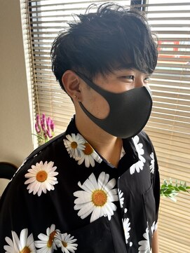 美容室 ルアル 市原市八幡宿店(Luar) 刈り上げマッシュ〇