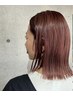 デザインカット＋うる艶エドルカラー＋クイック TR￥7700