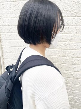 モリオ フロム ロンドン 成増店 【morio成増/玉井】ショートボブ 暗髪