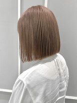 ネオリーブギンザ 銀座店(Neolive GINZA)&nbsp;ミルクティーベージュ【銀座/髪質改善/レイヤーカット】片桐