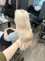 ヴィフ 大船(VIF)&nbsp;ハイトーンケアブリーチダブルカラーメルティカラことりベージュ