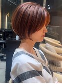 デザインハイライト×骨格補正似合わせショートヘア/横浜モード