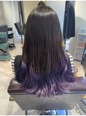 パープルグラデーション