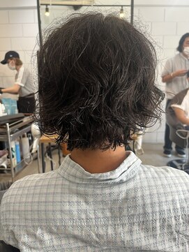 アルゴ 茅ヶ崎(ARUGO) パーマ風メンズカット