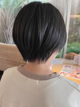 トップヘアー ミカワアンジョウ 安城(TOPHAIR MIKAWA ANJO) コンパクトショート/ニュアンスカラー/アッシュブラック