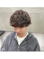 サンズ 梅田(SUNS)&nbsp;カール感少し大きめ波巻きスパイラルパーマ