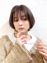 ハローバイシー 仙台(Hello by Sea)&nbsp;韓国風レイヤーボブ/切りっぱなしボブ/くびれヘア[仙台]