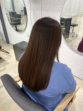 ビーヒアナウ N゜03 金沢駅西店(BE HERE NOW) 【orange brown/ナチュラルカラー/ロング/トリートメント】