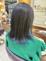 ラック 辻堂(LUCK) インナーカラー/青