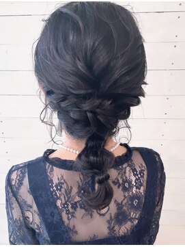 ルノン フィージュ(LUNON fieju) ヘアセット/編みおろし/お呼ばれヘア