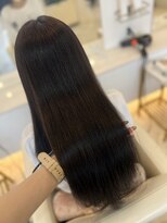 シャルム バイ アローズ 久留米店(CHARM BY AROSE)&nbsp;ツヤ髪ナチュラル黒髪ストレート髪質改善トリートメント縮毛矯正