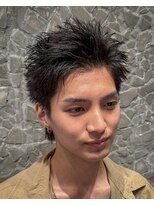 メンズサロン ガウディ 高槻店(men's salon Gaudi)&nbsp;スパイキーショート×メンズベリーショート×刈り上げ無し