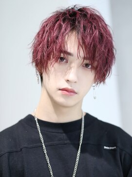 リップス 渋谷(LIPPS) 前上がりセンターパート