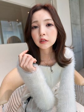 ロンドメリア 天神大名店(Lond Melia) 前髪カタログ/こなれミディ/イメチェンヘアスタイル/髪質改善