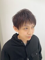 ビューティドレッセヤマノ 池袋パルコ(Beauty Dresse YAMANO)&nbsp;【メンズ】【ショート】【ピンクボルドー】