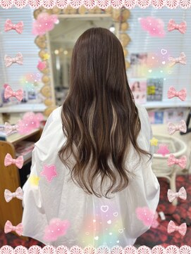 エデン ビークス チルドレン(EDeN Beeks children) #プルエクステ#ブラウン#馴染みがいいエクステ#バレにくい