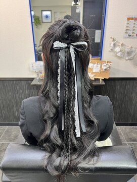 ヘアーサロン ニクス 池袋(hair Salon Nix) 編みたらし