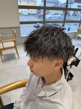 レンジヘアー(lange hair) ツイストパーマ/メンズパーマ【鈴鹿/四日市/ニュアンスパーマ】