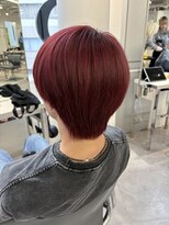 ユーフォリア 渋谷グランデ(Euphoria SHIBUYA GRANDE) メンズカラー レッドカラー ブリーチ Syuri