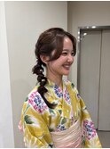 浴衣アレンジ