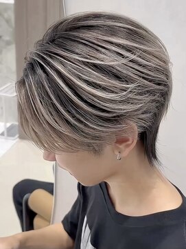 シナジー 本厚木(synergy) メンズバレイヤージュ【ブリーチカラー】