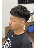 バタクラン(BATACLAN)&nbsp;ラフクロップ/メンズカット/メンズサロン/フェード/カット/眉毛