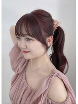 ブルーバイダウ(blue by dow)&nbsp;大人気＊結んでも可愛い顔周りカット