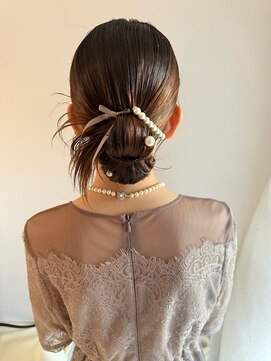 リムネ(RIMUNE) タイトヘア／カチモリ／結婚式／参列