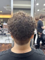 シャンプーボーイエイムス(SHAMPOO BOY aims) ベリーショート プードルパーマ