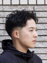 ザバーバー 渋谷(THE BARBER)&nbsp;スキンフェード×パーマ　バーバー/渋谷バーバー/メンズヘア