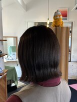 ディッセンバー 伊勢崎(December) 切りっぱなしボブ/ミニボブ/丸くないボブ/ヘーゼルベージュ