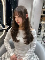 アスター 天神大名店(Aster)&nbsp;似合わせカット/ミディアムレイヤーカット／大人ガーリー／福岡