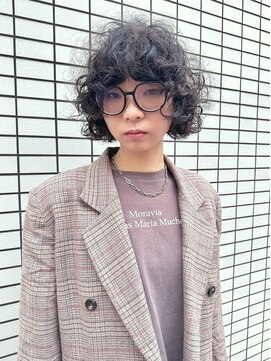 キャロルガーデンズ ボコカ 表参道(Carroll Gardens bococa) くせ毛風パーマショート